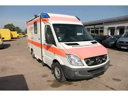 Weiss Gebraucht 2011 Mercedes Sprinter Van | 9.900 € (Fairer Preis)