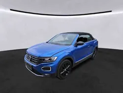 Ravennablau metallic (metallic) Gebraucht 2021 VW T-Roc Cabriolet Style Cabrio | 22.947 € (Fairer Preis)
