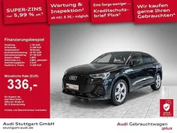 Mythosschwarz metallic Gebraucht 2024 Audi Q3 Sportback S-Line SUV | 47.920 € (Etwas zu teuer)