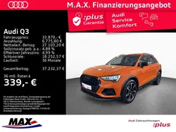 Pulsorange Gebraucht 2023 Audi Q3 Advanced SUV | 33.879 € (Guter Preis)