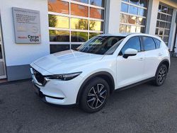 Satinweiss metallic Gebraucht 2018 Mazda CX-5 Sports-Line SUV | 18.290 € (Guter Preis)