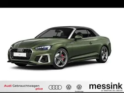 Distriktgrün metallic Gebraucht 2024 Audi A5 Cabriolet S-Line Cabrio | 54.450 € (Etwas zu teuer)