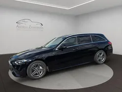 Schwarz Gebraucht 2021 Mercedes C300 AMG line Limousine | 41.900 € (Teuer)