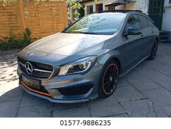 Grau Gebraucht 2015 Mercedes CLA180 Shooting Brake AMG line Kombi | 17.700 € (Etwas zu teuer)