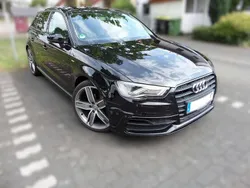 Schwarz Gebraucht 2016 Audi A3 Sportback S-Line Limousine | 16.495 € (Fairer Preis)