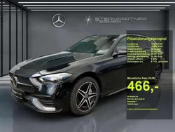 Schwarz Gebraucht 2023 Mercedes C300e AMG Limousine | 43.190 € (Guter Preis)