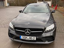 Grau Gebraucht 2021 Mercedes C220 AMG Limousine | 25.800 € (Superpreis)