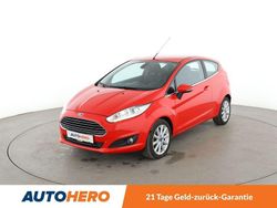 Rot Gebraucht 2015 Ford Fiesta Titanium Kleinwagen | 9.290 € (Etwas zu teuer)