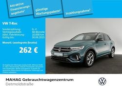 Petroleum blue metallic schwar Gebraucht 2024 VW T-Roc R-line SUV | 32.996 € (Fairer Preis)