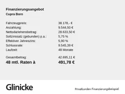 Silber Neu 2025 Cupra Born Kleinwagen | 38.178 € (Guter Preis)