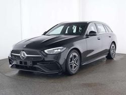 Metalliclack obsidianschwarz Gebraucht 2025 Mercedes C180 AMG Kombi | 37.810 € (Fairer Preis)