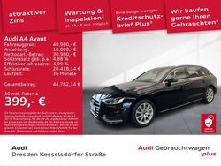 Schwarz Gebraucht 2024 Audi A4 Advanced Plus Kombi | 52.990 €