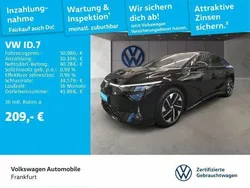 Grenadillschwarz metallic Gebraucht 2024 VW ID.7 GTX Limousine | 50.980 €