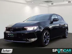Schwarz (karbon schwarz (meta) Gebraucht 2023 Opel Astra Elegance Limousine | 19.900 € (Guter Preis)