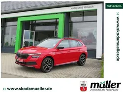 Rot (velvet rot metallic) Gebraucht 2020 Skoda Kamiq Monte Carlo SUV | 19.490 € (Etwas zu teuer)