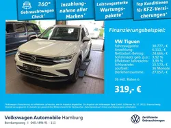 0q pure white Gebraucht 2021 VW Tiguan Life SUV | 30.777 € (Superpreis)