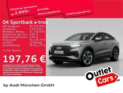 Taifungrau metallic Gebraucht 2022 Audi Q4 Sportback e-tron Ambiente SUV | 35.976 € (Guter Preis)