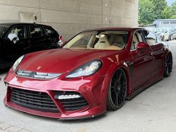 Rot Gebraucht 2009 Porsche Panamera 4S Sport Limousine | 26.900 € (Teuer)