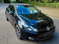 Schwarz Gebraucht 2013 VW Golf Cabriolet Cabrio | 11.800 € (Fairer Preis)