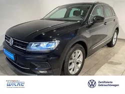 Schwarz Gebraucht 2017 VW Tiguan Highline SUV | 17.990 € (Guter Preis)