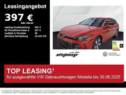 Rot Gebraucht 2024 VW Passat Elegance Kombi | 36.090 € (Etwas zu teuer)