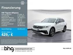 Weiß Gebraucht 2022 VW Tiguan Allspace R-line SUV | 37.830 € (Fairer Preis)