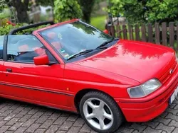 Rot Gebraucht 1991 Ford Escort Cabriolet Cabrio | 2.730 €