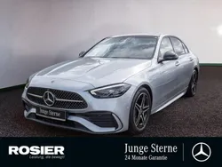 Silber / hightechsilber (metallic) Gebraucht 2022 Mercedes C220 AMG Limousine | 40.980 € (Teuer)