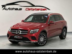 Rot Gebraucht 2017 Mercedes GLC250 AMG line SUV | 27.990 € (Fairer Preis)