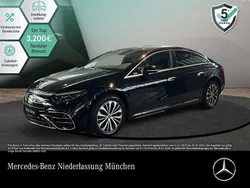 Schwarz Gebraucht 2025 Mercedes EQS350 Electric Art Limousine | 76.990 €