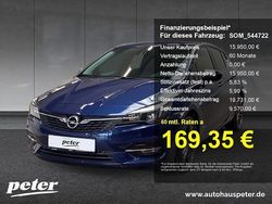 Blau Gebraucht 2021 Opel Astra Design & Tech Kombi | 15.950 € (Fairer Preis)