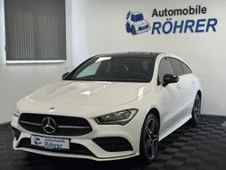 Weiß Gebraucht 2021 Mercedes CLA250e Shooting Brake AMG line Kombi | 25.990 € (Guter Preis)