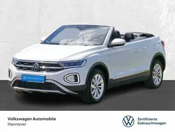 Pure white Gebraucht 2022 VW T-Roc Cabriolet Style Cabrio | 23.780 € (Guter Preis)