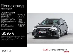 Brillantschwarz Gebraucht 2024 Audi S6 Ambiente Kombi | 69.888 € (Fairer Preis)