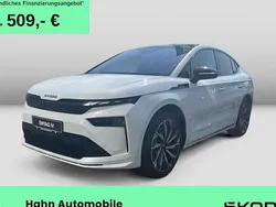 Moonweiss metallic Neu 2025 Skoda Enyaq iV SportLine SUV | 56.980 €
