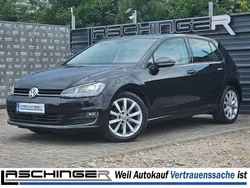 Deep black perleffekt (schwarz Gebraucht 2015 VW Golf VII Highline Limousine | 14.980 € (Fairer Preis)