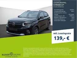 Schwarz Gebraucht 2025 Citroën C3 Kleinwagen | 18.990 € (Fairer Preis)