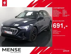 Plasmablau Gebraucht 2024 Audi Q8 e-tron S-Line SUV | 66.985 € (Etwas zu teuer)