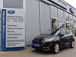 Obsidianschwarz metallic Gebraucht 2022 Ford Fiesta Titanium Kleinwagen | 15.490 € (Fairer Preis)