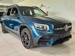Denimblau metalliclack Gebraucht 2021 Mercedes GLB200 AMG line SUV | 36.900 € (Fairer Preis)