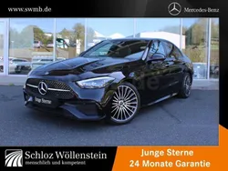 Metalliclack obsidianschwarz Gebraucht 2024 Mercedes C300 AMG Limousine | 52.870 € (Teuer)