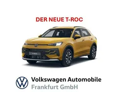 Gelb Neu 2025 VW T-Roc Life SUV | 30.729 € (Guter Preis)