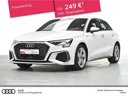 Weiß Gebraucht 2022 Audi A3 Sportback S-Line Limousine | 25.999 € (Fairer Preis)