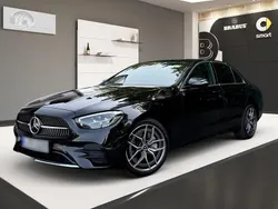 Obsidianschwarz metallic Gebraucht 2022 Mercedes E400 AMG line Limousine | 51.988 € (Fairer Preis)