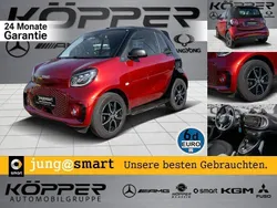 Carmine red Gebraucht 2023 Smart ForTwo Electric Drive Exclusive Cabrio | 17.998 € (Etwas zu teuer)