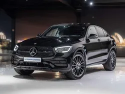 Schwarz Gebraucht 2019 Mercedes GLC300 AMG line SUV | 43.980 € (Teuer)