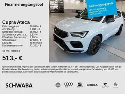 Nevada weiß metallic Gebraucht 2022 Cupra Ateca SUV | 39.880 € (Teuer)