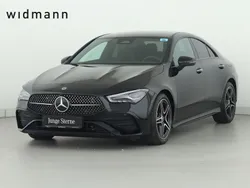 Metalliclack kosmosschwarz Gebraucht 2024 Mercedes CLA200 Advanced Plus Coupé | 37.850 € (Fairer Preis)