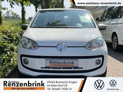 Weiß Gebraucht 2013 VW up! move up! Kleinwagen | 9.290 € (Etwas zu teuer)