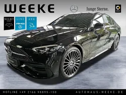 Schwarz Gebraucht 2024 Mercedes C300 Advanced Plus Limousine | 47.881 € (Fairer Preis)